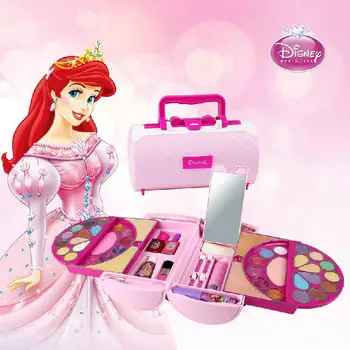 Disney Princesa Otroci Profesionalna Kozmetika Igrače Baby Dekleta Igre Beauty Fashion Pretvarjamo, Igra Otrok Ličila Igrače Lepoto Tote