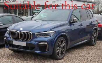Za BMW X5 G05 2019 2020 iz Nerjavečega Jekla Zadaj Prtljažnik Izvažajo Tablice Vrata Polico Zajema Modeliranje Okrasimo