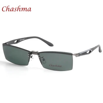 Chashma Blagovno Znamko Design Pol Okvir Zlitine Optična Očala Šport Očala Magnet Sončna Očala Posnetke Polarizirana Magnetne Leče Očala