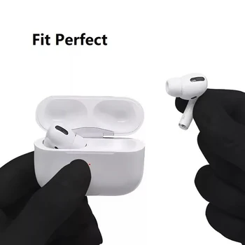 Najnovejši Mehkih Silikonskih Čepkov Slušalke Primerih Slušalka Cover za Apple Airpods Pro 3 Slušalke Eartip Uho Nasveti Airpods3 Earcap Plug