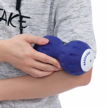 Električni opozarjanje z Arašidovo Žogo Mišična Sprostitev, Doma Telovadnici Fitnes Joga Massager Humanized masaža linije
