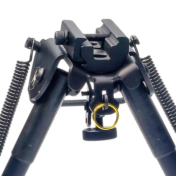 Taktično 20 mm Weaver Železniškega Nastavek Airsoft Puška Bipod Adapter Zanko Vrtljivi Pretvornik Hitro Odstranite Puška Bipod Vrtljivi Nosilec