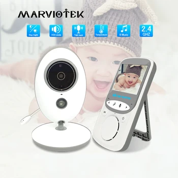 Baby Kamera Z monitorjem, Baba Prenosni Baby Monitor LCD video varuška Interkom Elektronska Varuška Walkie Talkie Varuška IR VB605